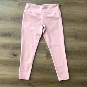 Zella Peach Crop leggings